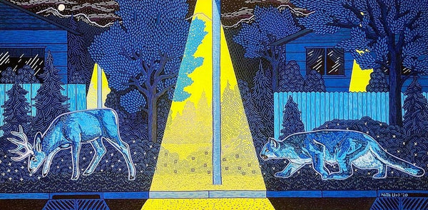 WHILE YOU WERE SLEEPING- PRINT