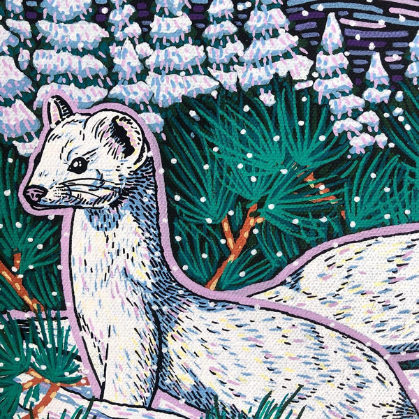 WINTER WEASELS- PRINT