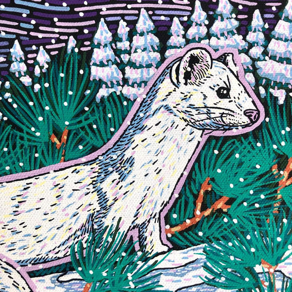 WINTER WEASELS- PRINT