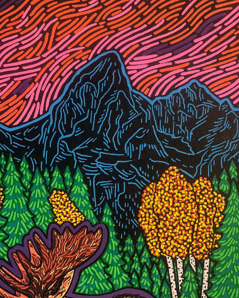 LATE CROSSING- PRINT