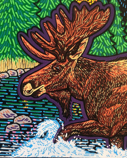 LATE CROSSING- PRINT