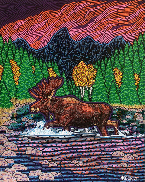 LATE CROSSING- PRINT