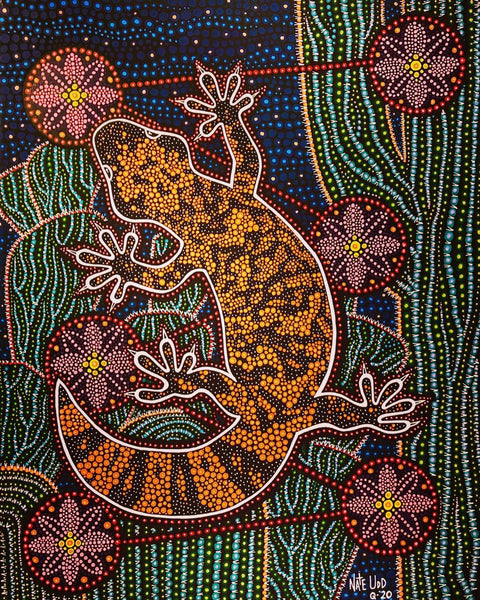 NIGHT OF THE GILA MONSTER- PRINT