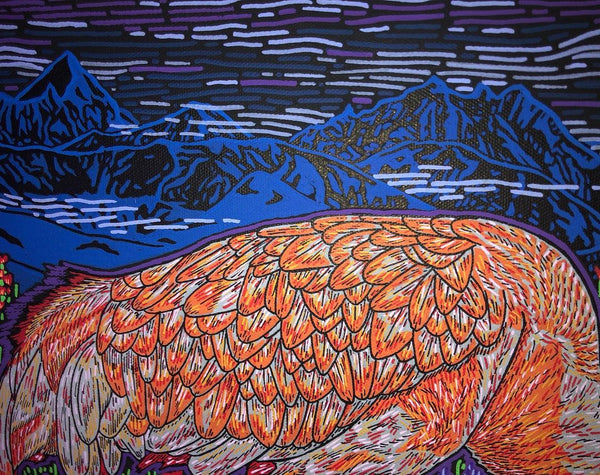 SPANISH PEAKS SANDHILL- PRINT