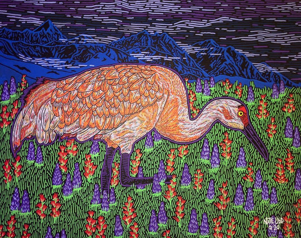 SPANISH PEAKS SANDHILL- PRINT