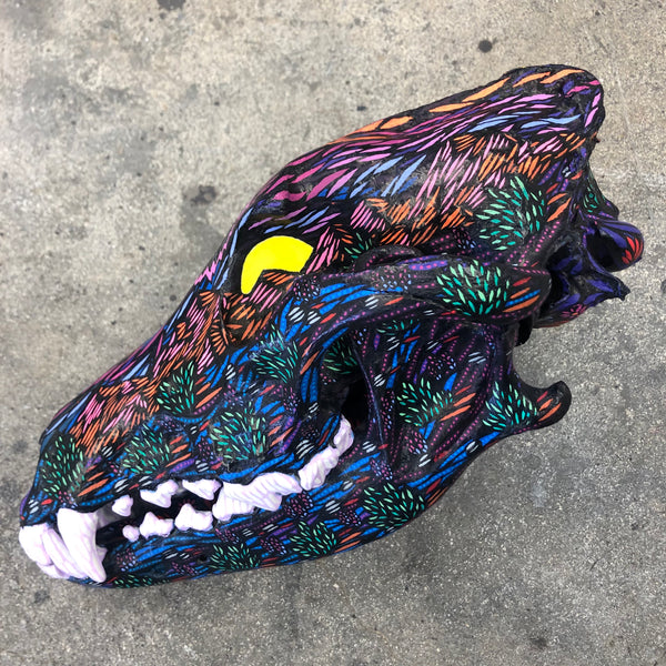 MOONRISE WOLF (WOLF SKULL)