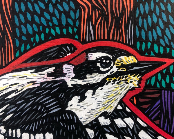 DOWNY WOODPECKER *sold*