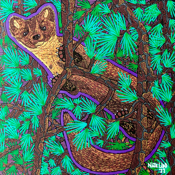 PINE MARTEN: PORTRAIT *sold*