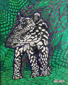 MALAYAN TAPIR: PORTRAIT