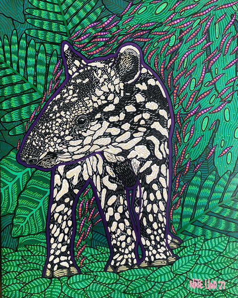 MALAYAN TAPIR: PORTRAIT